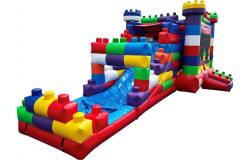 IMG 7778 1716480434 27ft Mega Block Combo (Water or Dry Slide)