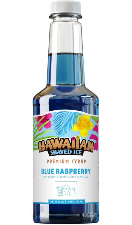 Blue Raspberry Sno Cone Syrup (25 Servings)