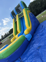 IMG 4358 1758999271 15ft Green Party Single Lane Slide (Wet or Dry)