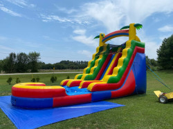 IMG 2219 1762305836 18ft Tropical Rainbow Dual Lane Water Slide
