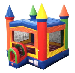 Rainbow Castle Bounce House