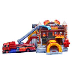 Fire House Rescue Dual Lane Combo (Wet or Dry)