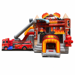 Fire House Rescue Dual Lane Combo (Wet or Dry)